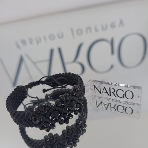 Alternative view of Μακραμέ βραχιόλι με πέτρες - Make it on your own! - Επιλέξτε χρώμα!