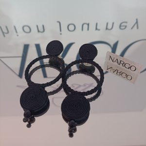 Alternative view of Σκουλαρίκια soutache (σουτάζ) μονόχρωμα - Make it on your own! - Επιλέξτε χρώμα!