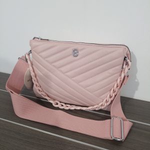 Γυναικεία τσάντα ώμου / χιαστί καπιτονέ BAG TO BAG + ΔΩΡΟ ένα λευκό πορτοφολάκι!!!