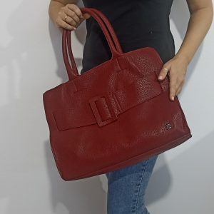 Γυναικεία τσάντα ώμου / χειρός / χιαστί BAG TO BAG σε μπορντό απόχρωση