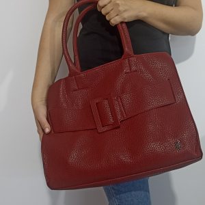 Γυναικεία τσάντα ώμου / χειρός / χιαστί BAG TO BAG σε μπορντό απόχρωση