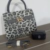 Γυναικεία λεοπάρ τσάντα + ΔΩΡΟ ένα μαύρο πορτοφολάκι BAG TO BAG!!!