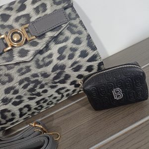 Γυναικεία λεοπάρ τσάντα + ΔΩΡΟ ένα μαύρο πορτοφολάκι BAG TO BAG!!!