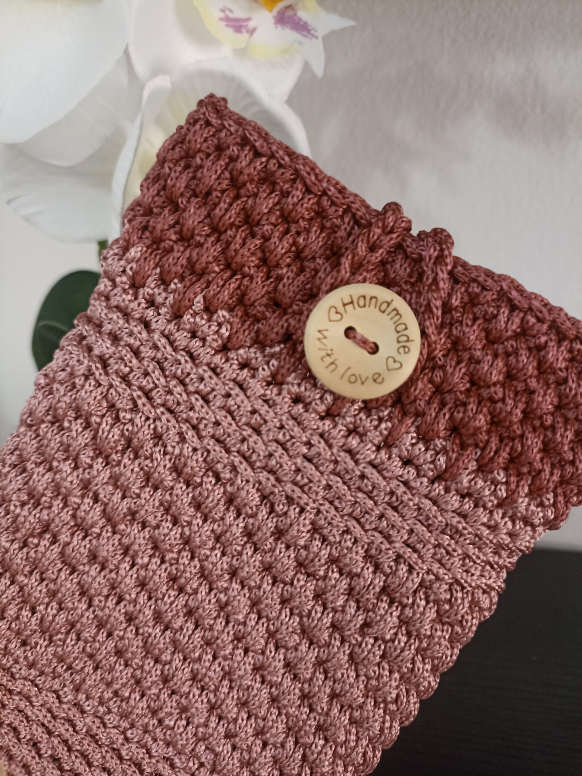 Πλεκτή εφηβική θήκη κινητού – Make it on your own! – Επιλέξτε χρώμα! - Image 3