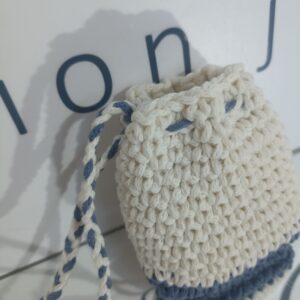 Πλεκτό Mini Pouch για AirPods (ασύρματα ακουστικά)