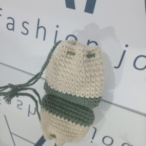 Χειροποίητο Πλεκτό Mini Pouch για μικροαντικείμενα